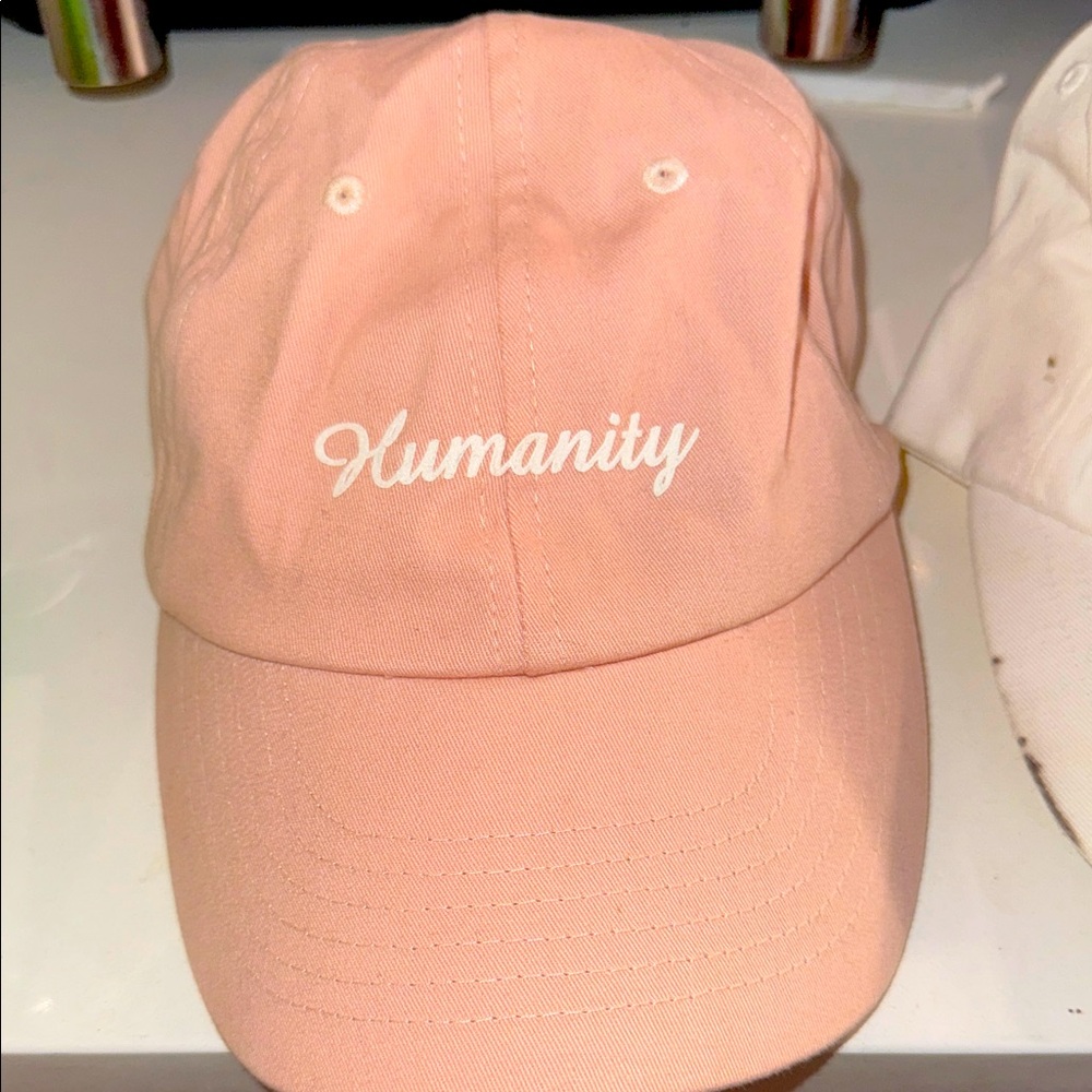 Pink Humanity Baseball Cap